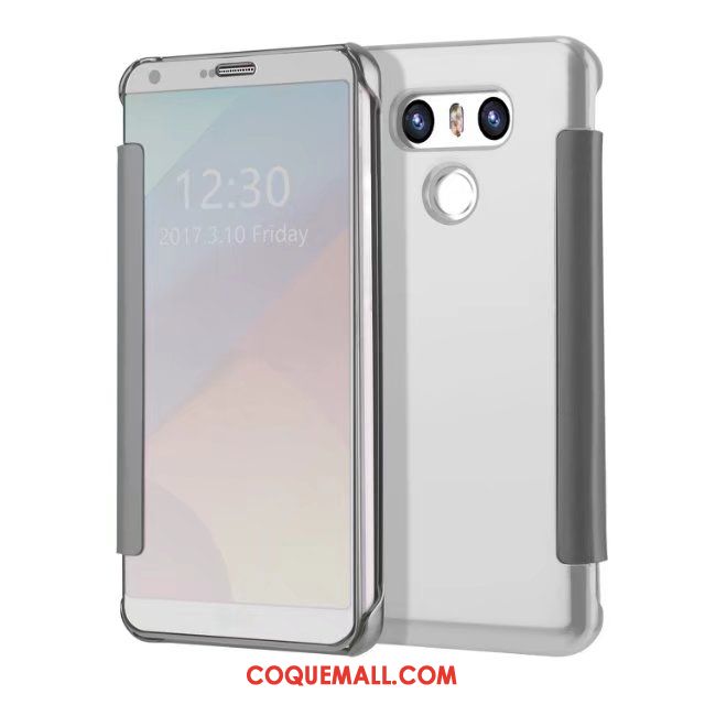 Étui Lg G5 Miroir Résistant Aux Rayures Téléphone Portable, Coque Lg G5 Étui En Cuir Dormance