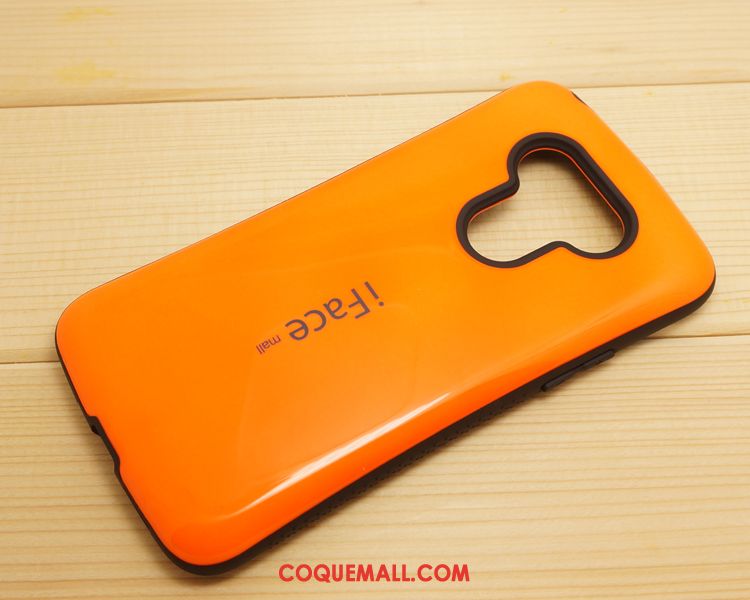 Étui Lg G5 Silicone Incassable Protection, Coque Lg G5 Trois Défenses Téléphone Portable Orange