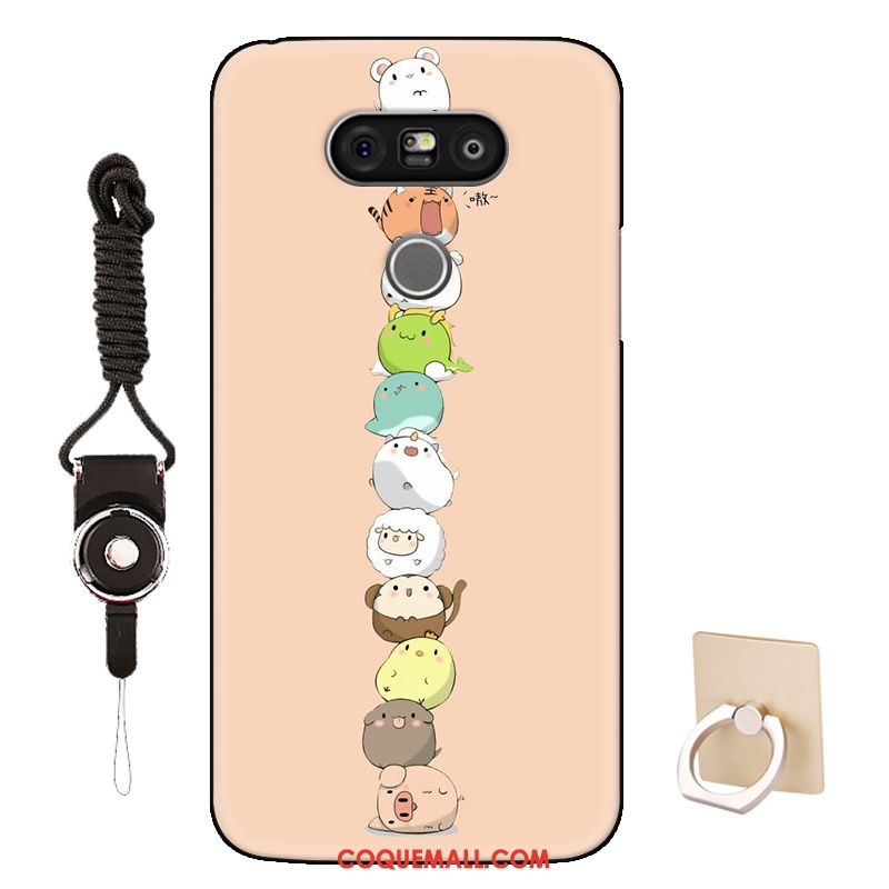 Étui Lg G5 Tout Compris Chat Rose, Coque Lg G5 Marque De Tendance Dessin Animé