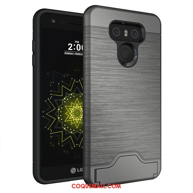 Étui Lg G6 Incassable Très Mince Téléphone Portable, Coque Lg G6 Tout Compris Support