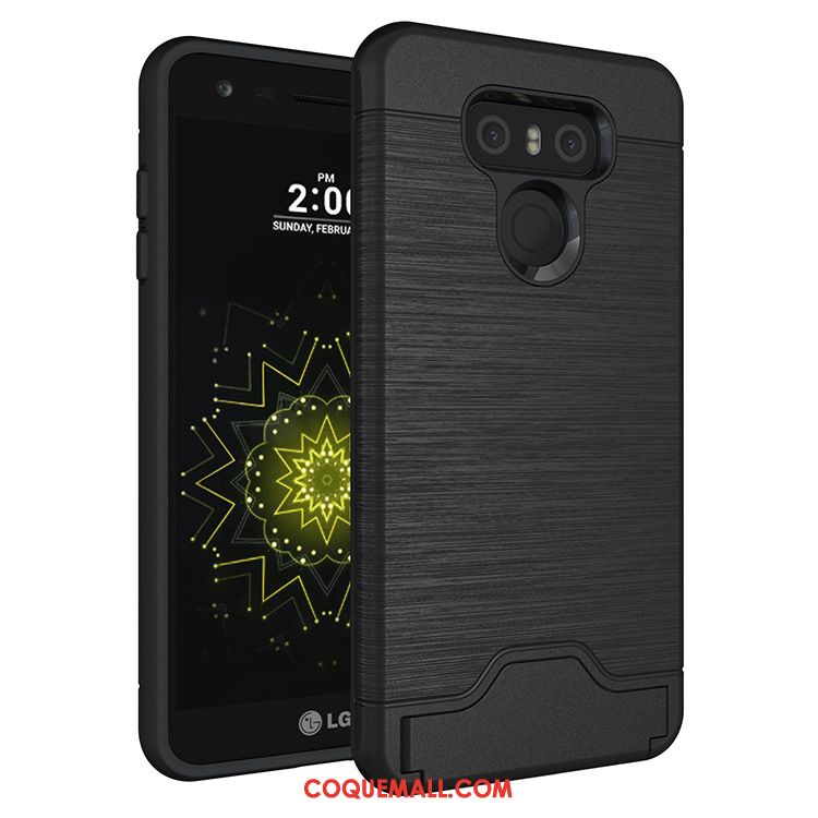 Étui Lg G6 Incassable Très Mince Téléphone Portable, Coque Lg G6 Tout Compris Support