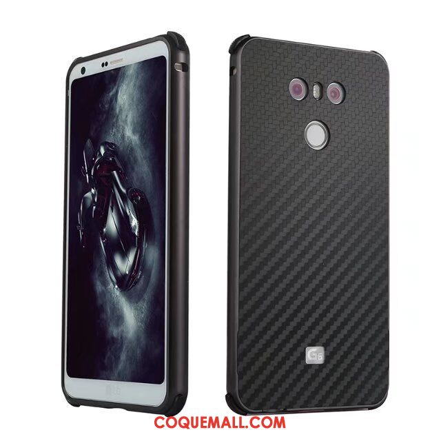 Étui Lg G6 Or Rose Difficile Border, Coque Lg G6 Modèle Fleurie Téléphone Portable