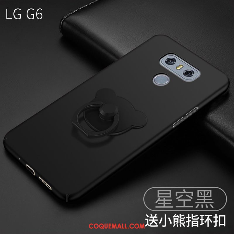 Étui Lg G6 Or Rose Délavé En Daim Nouveau, Coque Lg G6 Téléphone Portable Ours