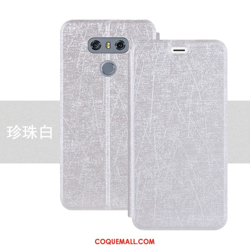 Étui Lg G6 Or Transparent Téléphone Portable, Coque Lg G6 Étui En Cuir Couleur