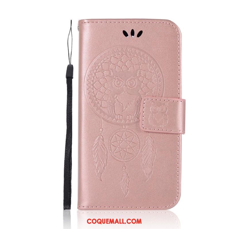 Étui Lg G6 Support Carte Téléphone Portable, Coque Lg G6 Tendance Portefeuille Braun