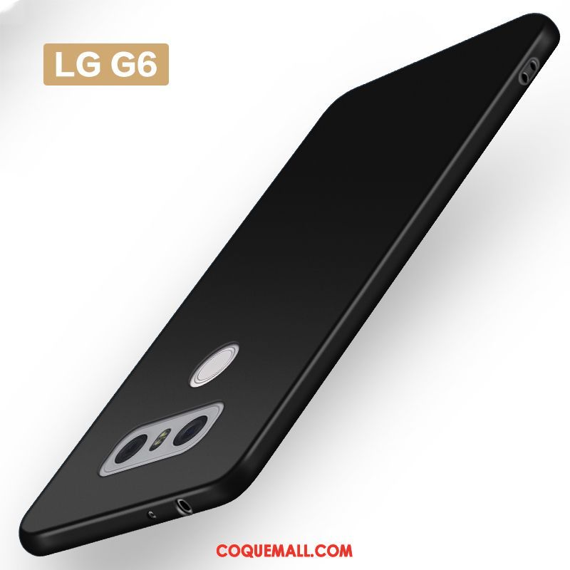 Étui Lg G6 Très Mince Créatif Silicone, Coque Lg G6 Noir Téléphone Portable