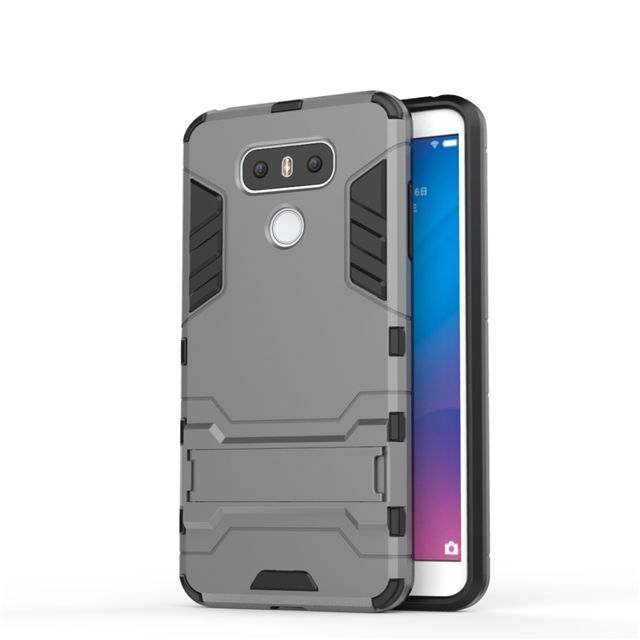 Étui Lg G6 Téléphone Portable Support Protection, Coque Lg G6 Incassable Texture