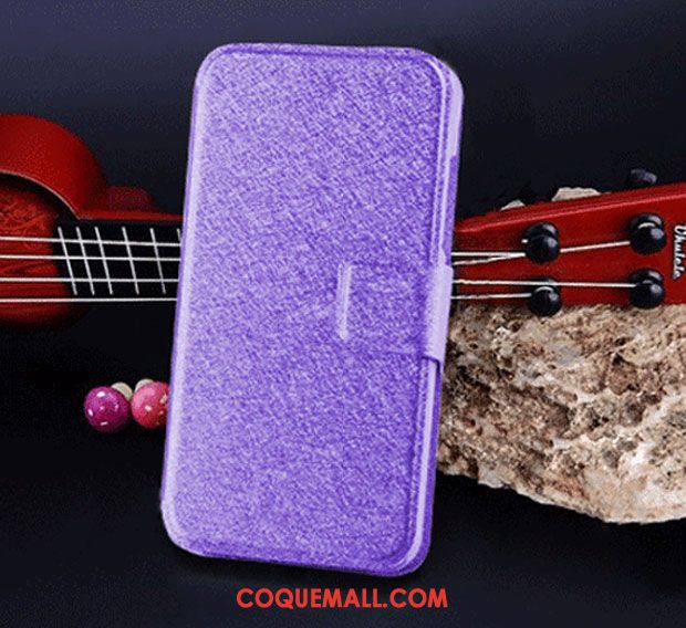 Étui Lg G6 Violet Portefeuille Téléphone Portable, Coque Lg G6 Étui En Cuir Protection