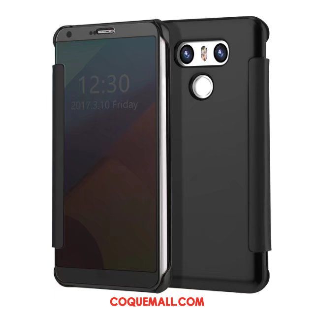 Étui Lg G6 Étui En Cuir Téléphone Portable Protection, Coque Lg G6 Résistant Aux Rayures Dormance