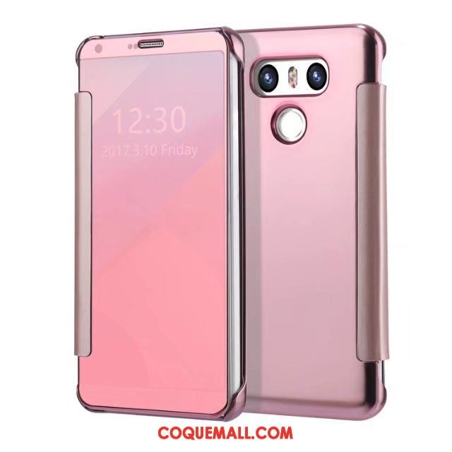 Étui Lg G6 Étui En Cuir Téléphone Portable Protection, Coque Lg G6 Résistant Aux Rayures Dormance