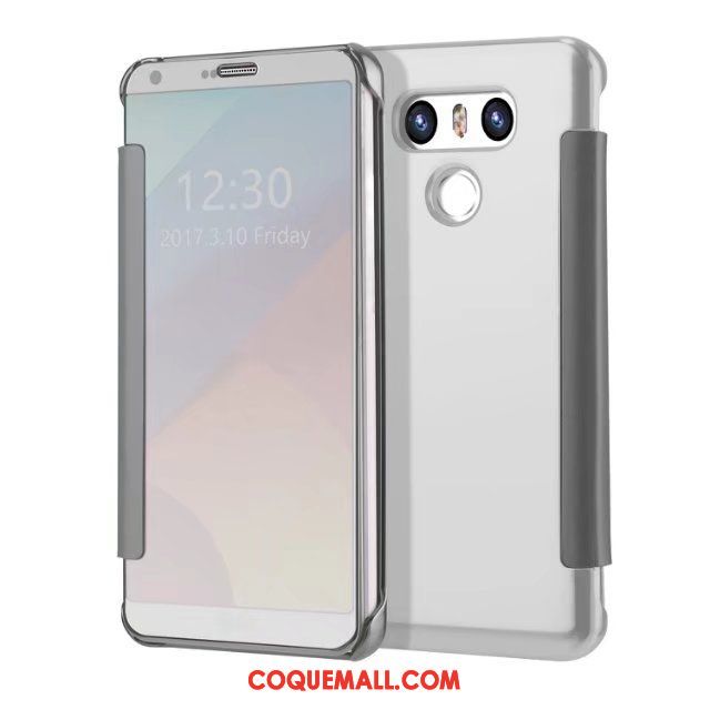 Étui Lg G6 Étui En Cuir Téléphone Portable Protection, Coque Lg G6 Résistant Aux Rayures Dormance