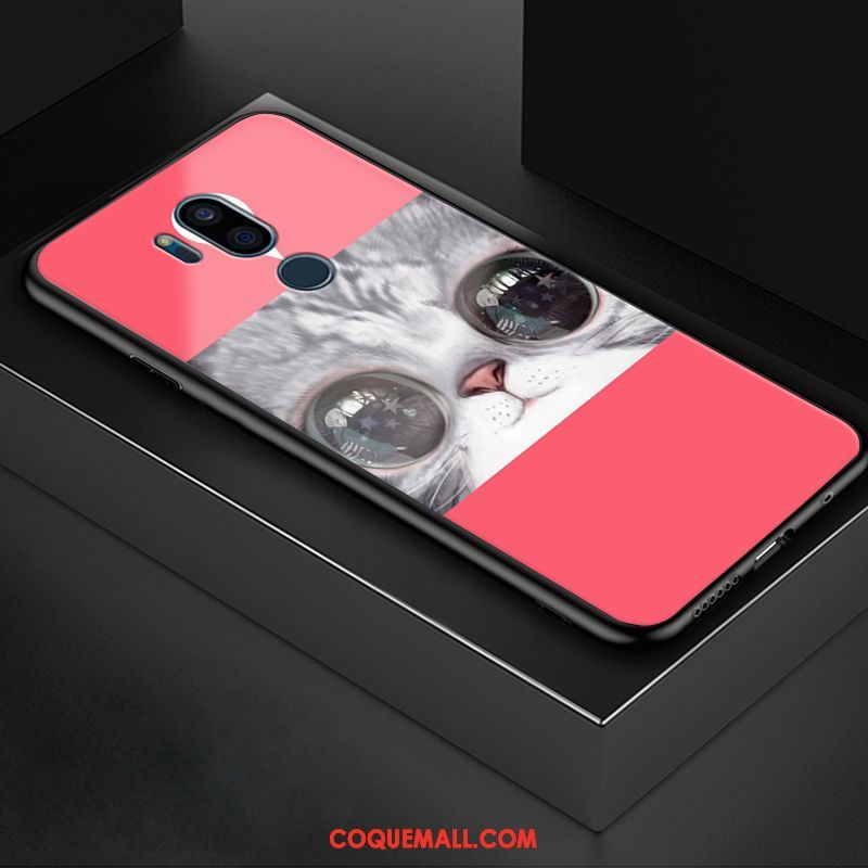 Étui Lg G7 Thinq Art Protection Tout Compris, Coque Lg G7 Thinq Rouge Verre