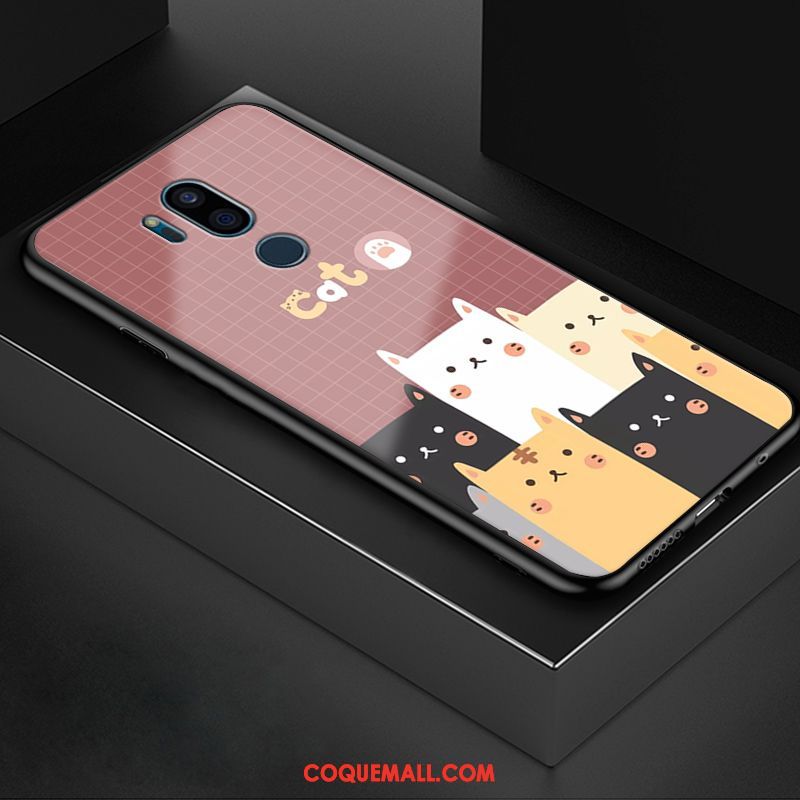 Étui Lg G7 Thinq Art Protection Tout Compris, Coque Lg G7 Thinq Rouge Verre