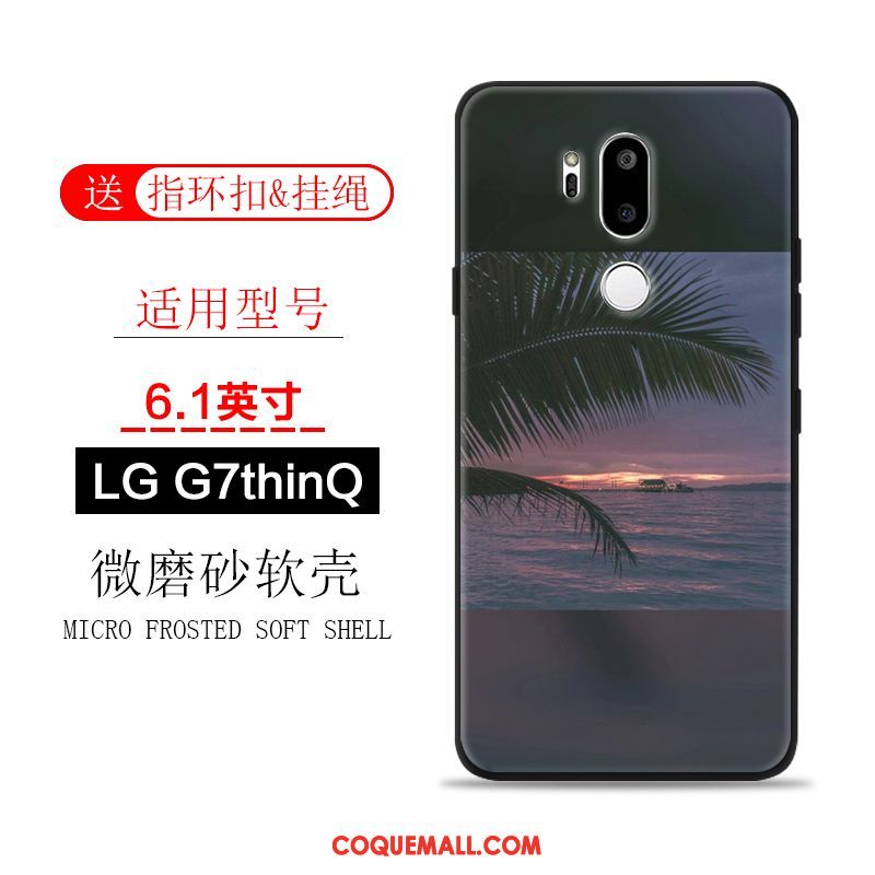 Étui Lg G7 Thinq Créatif Tout Compris Vent, Coque Lg G7 Thinq Personnalité Protection