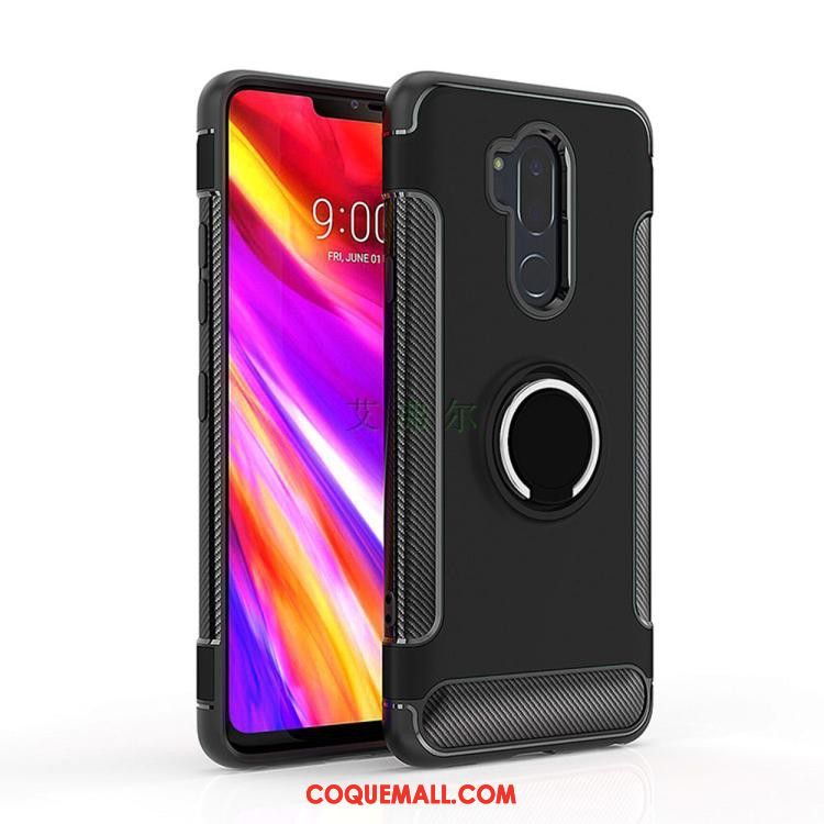 Étui Lg G7 Thinq Fluide Doux Incassable Tendance, Coque Lg G7 Thinq Support Anneau