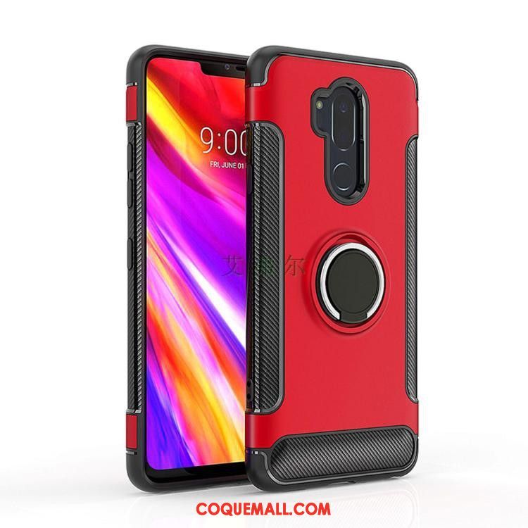 Étui Lg G7 Thinq Fluide Doux Incassable Tendance, Coque Lg G7 Thinq Support Anneau