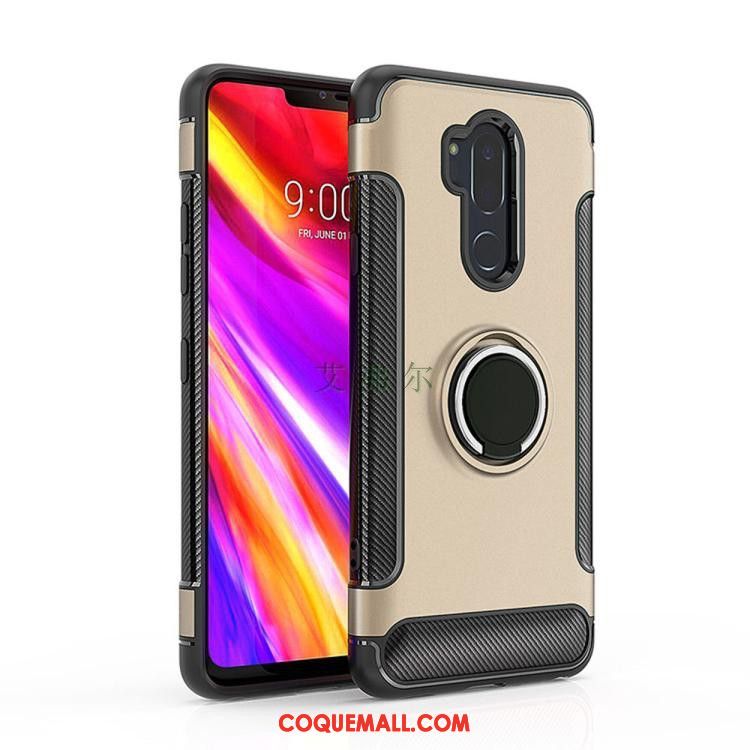 Étui Lg G7 Thinq Fluide Doux Incassable Tendance, Coque Lg G7 Thinq Support Anneau