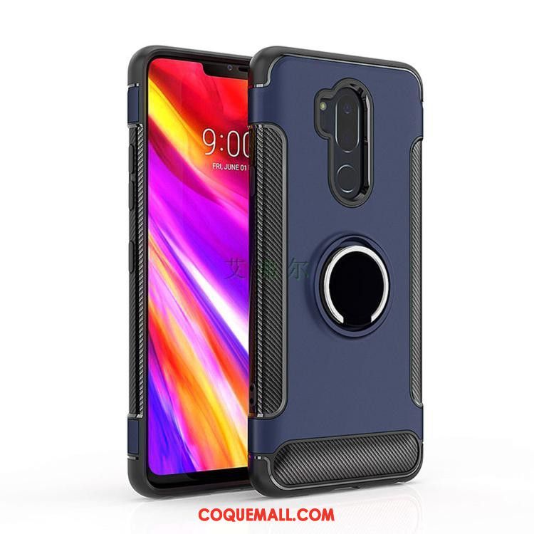 Étui Lg G7 Thinq Fluide Doux Incassable Tendance, Coque Lg G7 Thinq Support Anneau