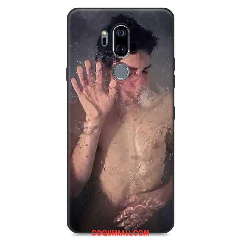 Étui Lg G7 Thinq Fluide Doux Nouveau Téléphone Portable, Coque Lg G7 Thinq Incassable Tout Compris