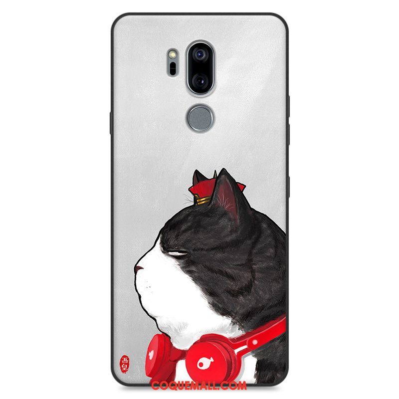 Étui Lg G7 Thinq Fluide Doux Nouveau Téléphone Portable, Coque Lg G7 Thinq Incassable Tout Compris