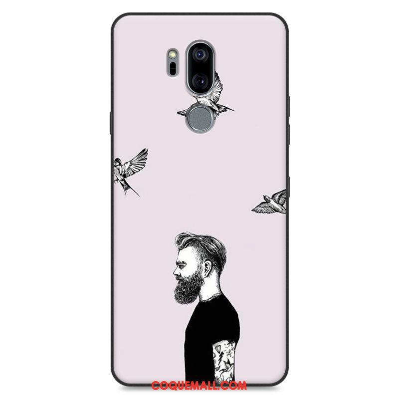 Étui Lg G7 Thinq Fluide Doux Nouveau Téléphone Portable, Coque Lg G7 Thinq Incassable Tout Compris