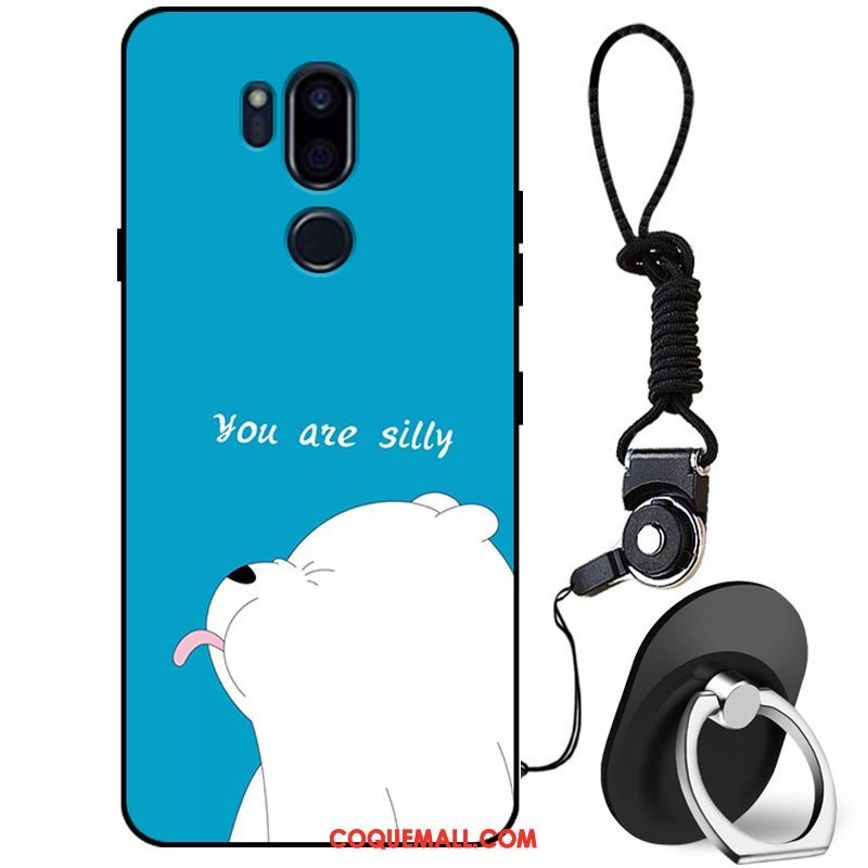 Étui Lg G7 Thinq Incassable Fluide Doux Tout Compris, Coque Lg G7 Thinq Téléphone Portable Frais