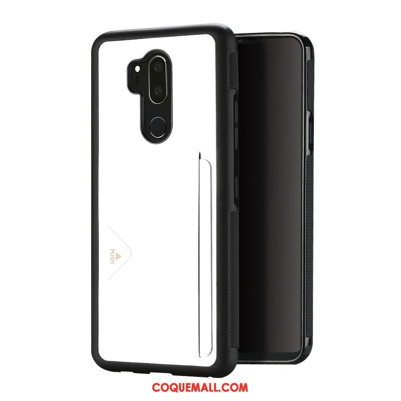 Étui Lg G7 Thinq Incassable Rouge Téléphone Portable, Coque Lg G7 Thinq Carte