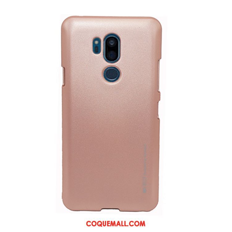 Étui Lg G7 Thinq Métal Silicone Téléphone Portable, Coque Lg G7 Thinq Délavé En Daim Vert