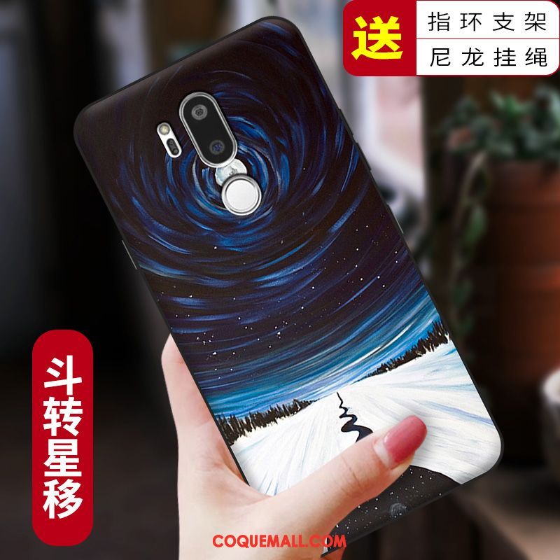 Étui Lg G7 Thinq Personnalité Silicone Téléphone Portable, Coque Lg G7 Thinq Incassable Fluide Doux