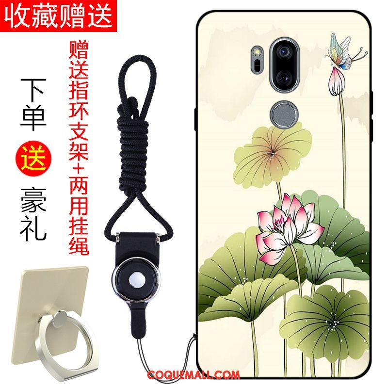 Étui Lg G7 Thinq Protection Silicone Téléphone Portable, Coque Lg G7 Thinq Incassable Mode