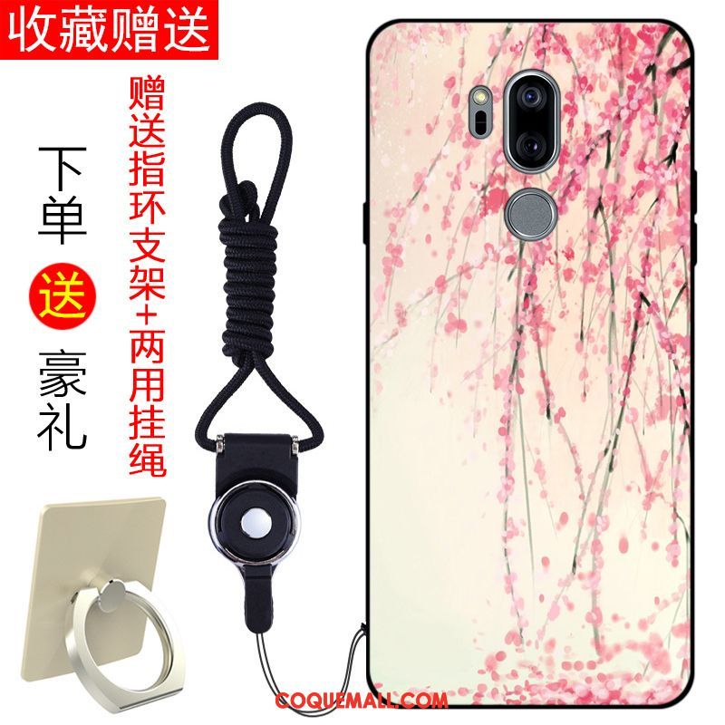 Étui Lg G7 Thinq Protection Silicone Téléphone Portable, Coque Lg G7 Thinq Incassable Mode