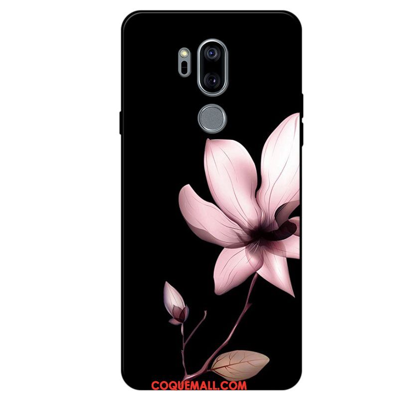 Étui Lg G7 Thinq Rose Protection Téléphone Portable, Coque Lg G7 Thinq Tout Compris Fluide Doux