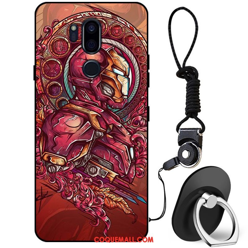 Étui Lg G7 Thinq Silicone Noir Protection, Coque Lg G7 Thinq Dessin Animé Incassable