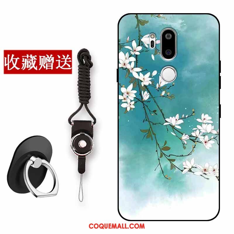 Étui Lg G7 Thinq Silicone Rouge Protection, Coque Lg G7 Thinq Fluide Doux Tout Compris