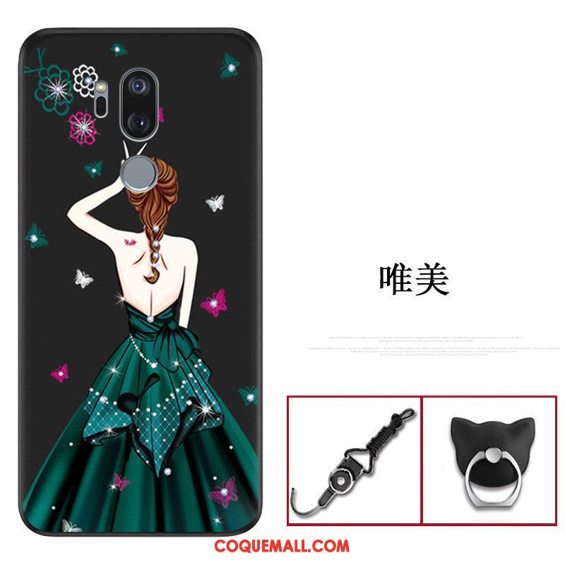 Étui Lg G7 Thinq Silicone Tout Compris Incassable, Coque Lg G7 Thinq Légère Protection