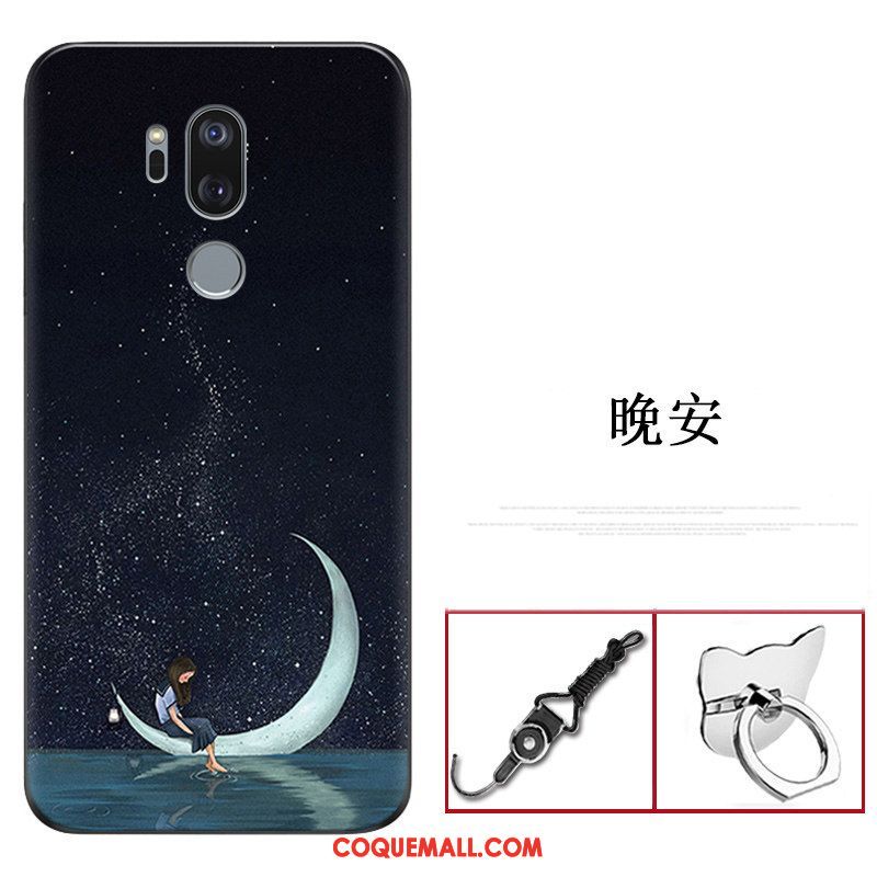 Étui Lg G7 Thinq Silicone Tout Compris Incassable, Coque Lg G7 Thinq Légère Protection