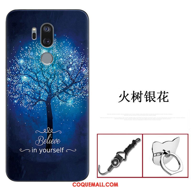 Étui Lg G7 Thinq Silicone Tout Compris Incassable, Coque Lg G7 Thinq Légère Protection