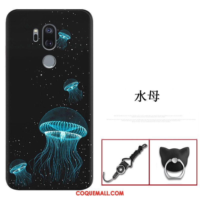 Étui Lg G7 Thinq Silicone Tout Compris Incassable, Coque Lg G7 Thinq Légère Protection