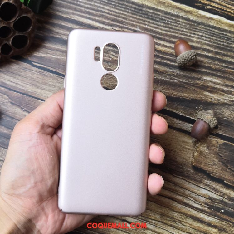 Étui Lg G7 Thinq Tendance Simple Protection, Coque Lg G7 Thinq Difficile Délavé En Daim