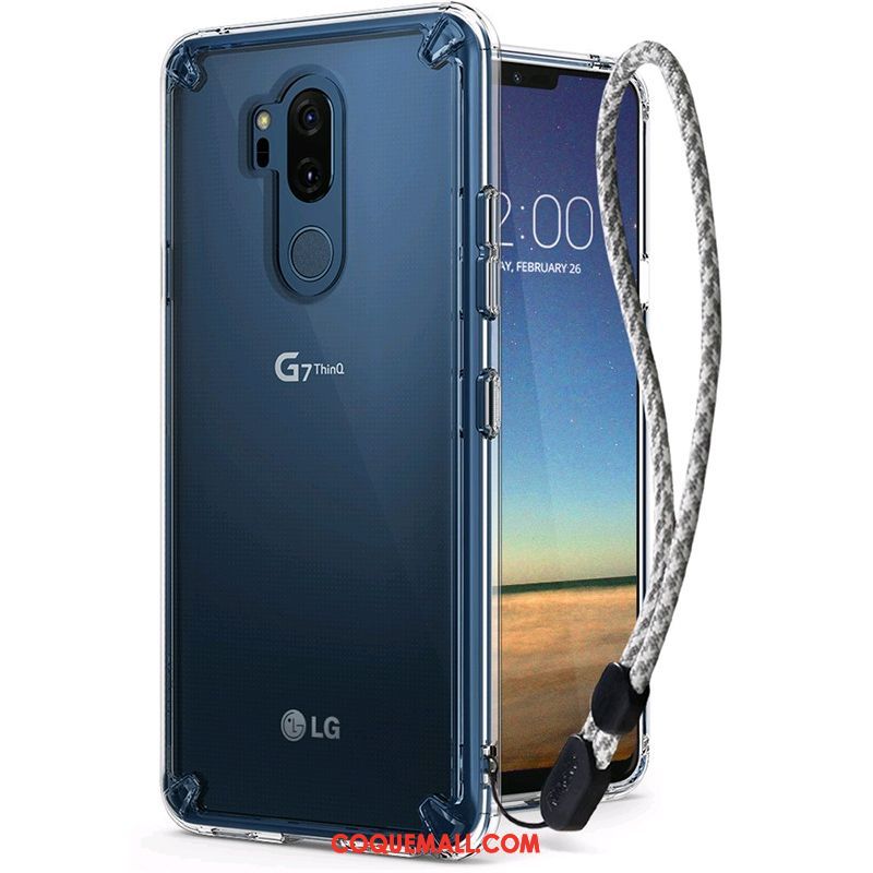 Étui Lg G7 Thinq Tout Compris Classic Transparent, Coque Lg G7 Thinq Protection Téléphone Portable