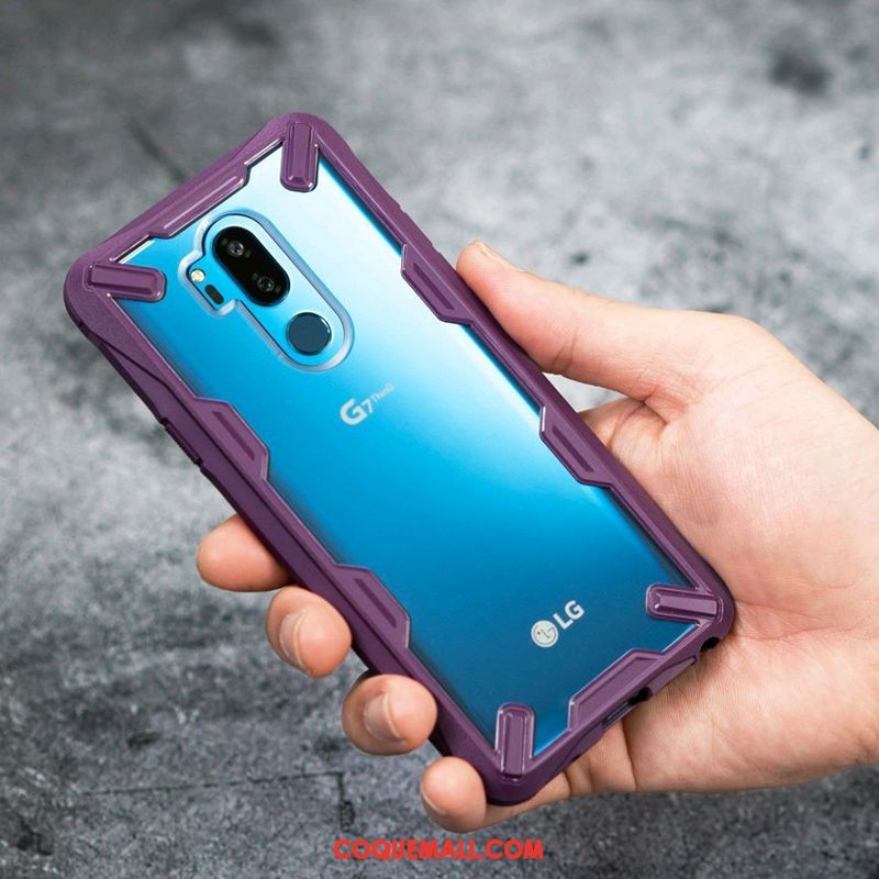 Étui Lg G7 Thinq Tout Compris Classic Transparent, Coque Lg G7 Thinq Protection Téléphone Portable