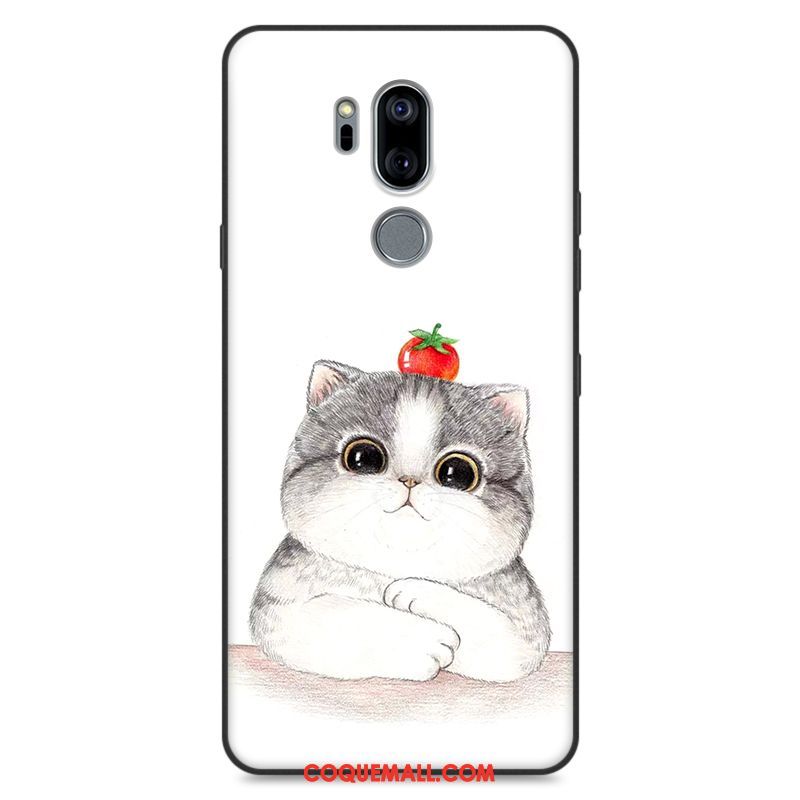 Étui Lg G7 Thinq Tout Compris Silicone Créatif, Coque Lg G7 Thinq Vintage Incassable