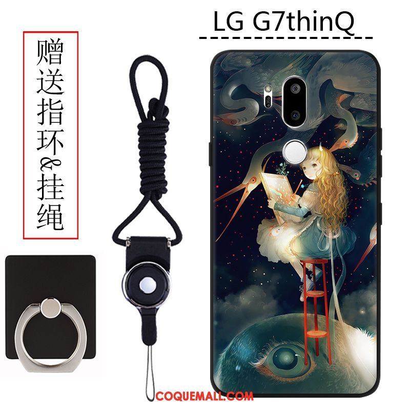 Étui Lg G7 Thinq Téléphone Portable Créatif Personnalité, Coque Lg G7 Thinq Incassable Tendance