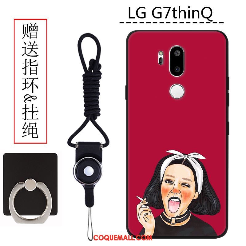 Étui Lg G7 Thinq Téléphone Portable Créatif Personnalité, Coque Lg G7 Thinq Incassable Tendance