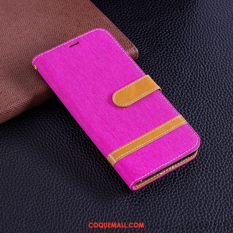 Étui Lg G7 Thinq Téléphone Portable Fluide Doux Rouge, Coque Lg G7 Thinq Protection Incassable