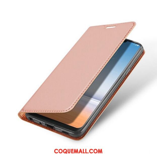 Étui Lg G7 Thinq Étui En Cuir Bleu Tout Compris, Coque Lg G7 Thinq Incassable Téléphone Portable