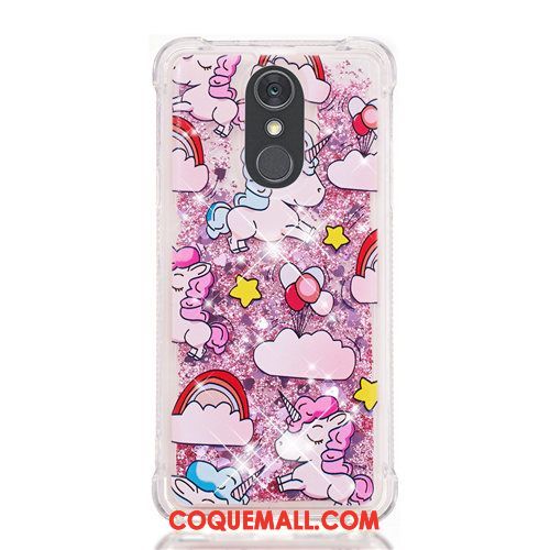 Étui Lg Q Stylus Ballon Rose Quicksand, Coque Lg Q Stylus Téléphone Portable Dessin Animé