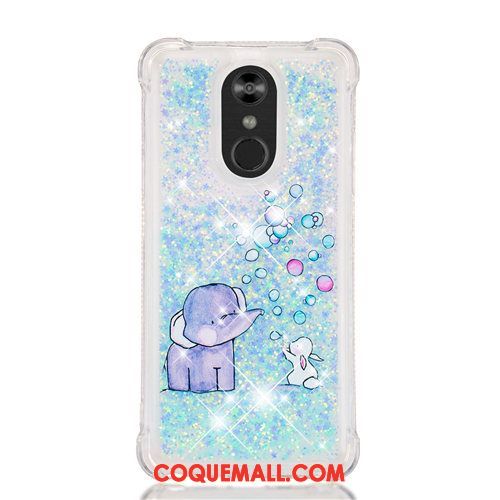 Étui Lg Q Stylus Ballon Rose Quicksand, Coque Lg Q Stylus Téléphone Portable Dessin Animé