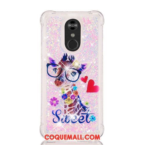 Étui Lg Q Stylus Ballon Rose Quicksand, Coque Lg Q Stylus Téléphone Portable Dessin Animé