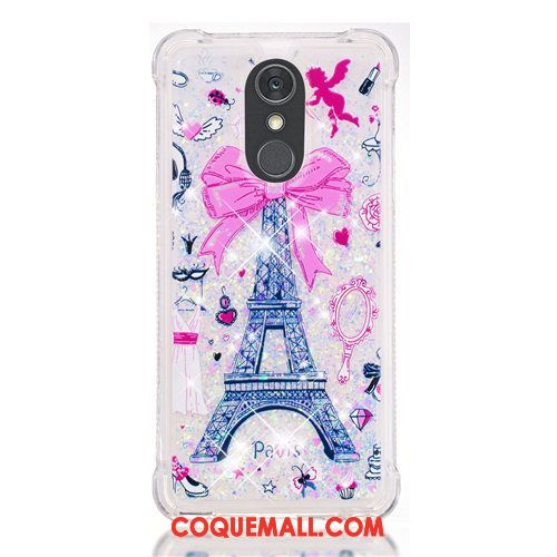 Étui Lg Q Stylus Ballon Rose Quicksand, Coque Lg Q Stylus Téléphone Portable Dessin Animé